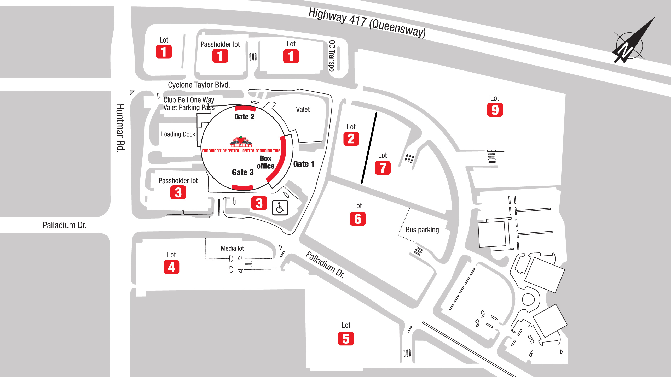 Canadian Tire Centre Suite Seating Chart