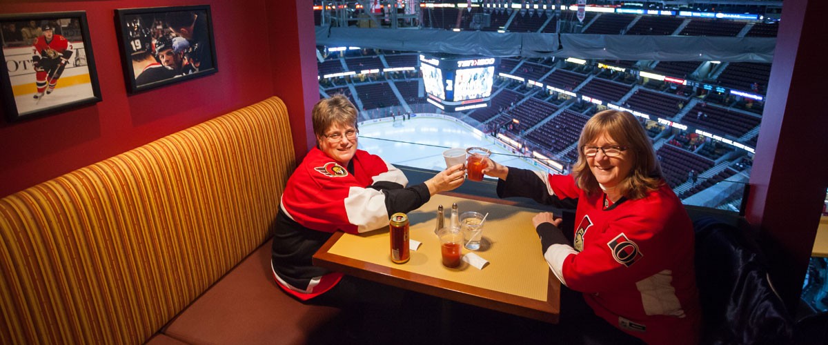 Canadian Tire Centre Suite Seating Chart