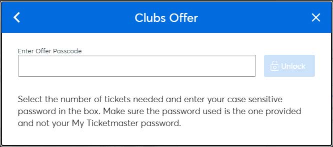 Clubs Offer