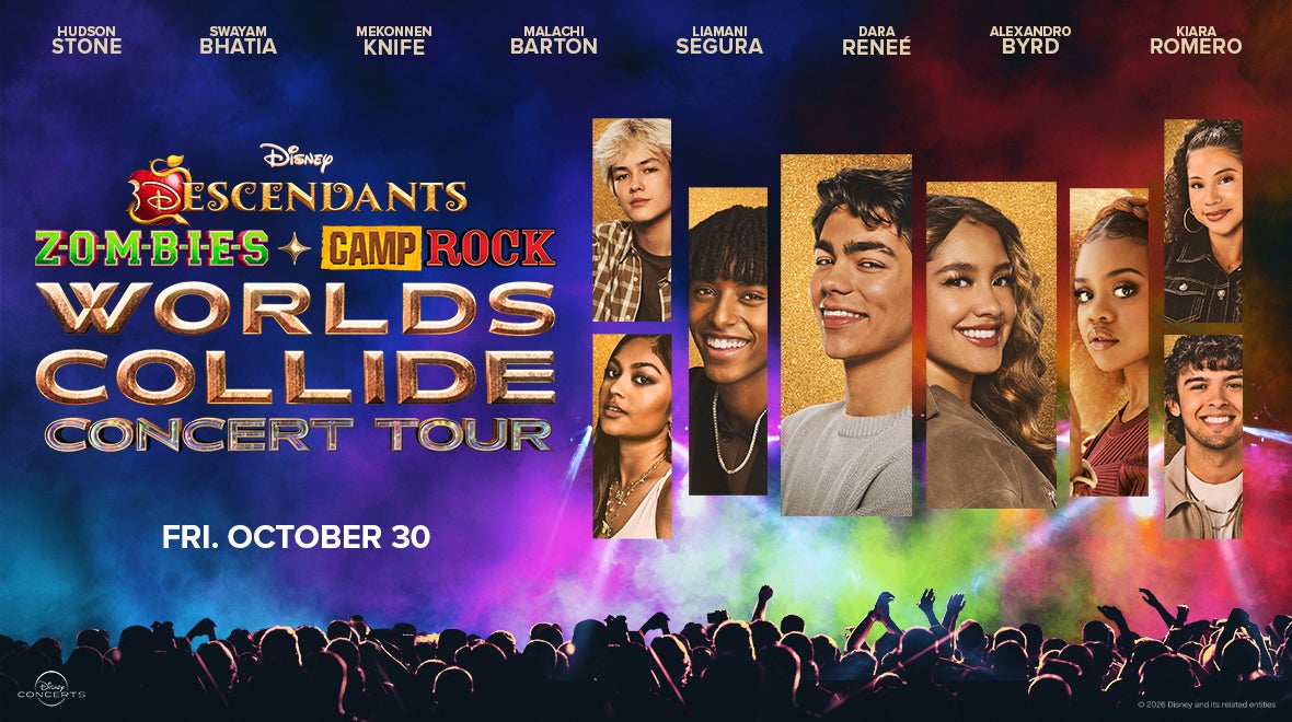 Disney Descendants, ZOMBIES & Camp Rock: Worlds Collide Concert Tour