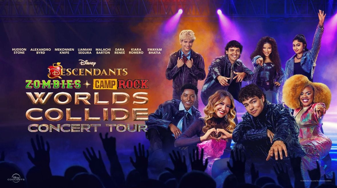 Disney Descendants, ZOMBIES & Camp Rock: Worlds Collide Concert Tour