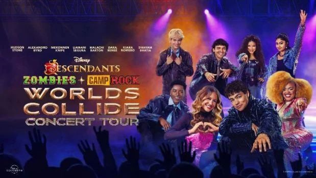 More Info for Disney Descendants, ZOMBIES & Camp Rock: Worlds Collide Concert Tour