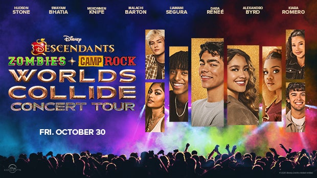 More Info for Disney Descendants, ZOMBIES & Camp Rock: Worlds Collide Concert Tour