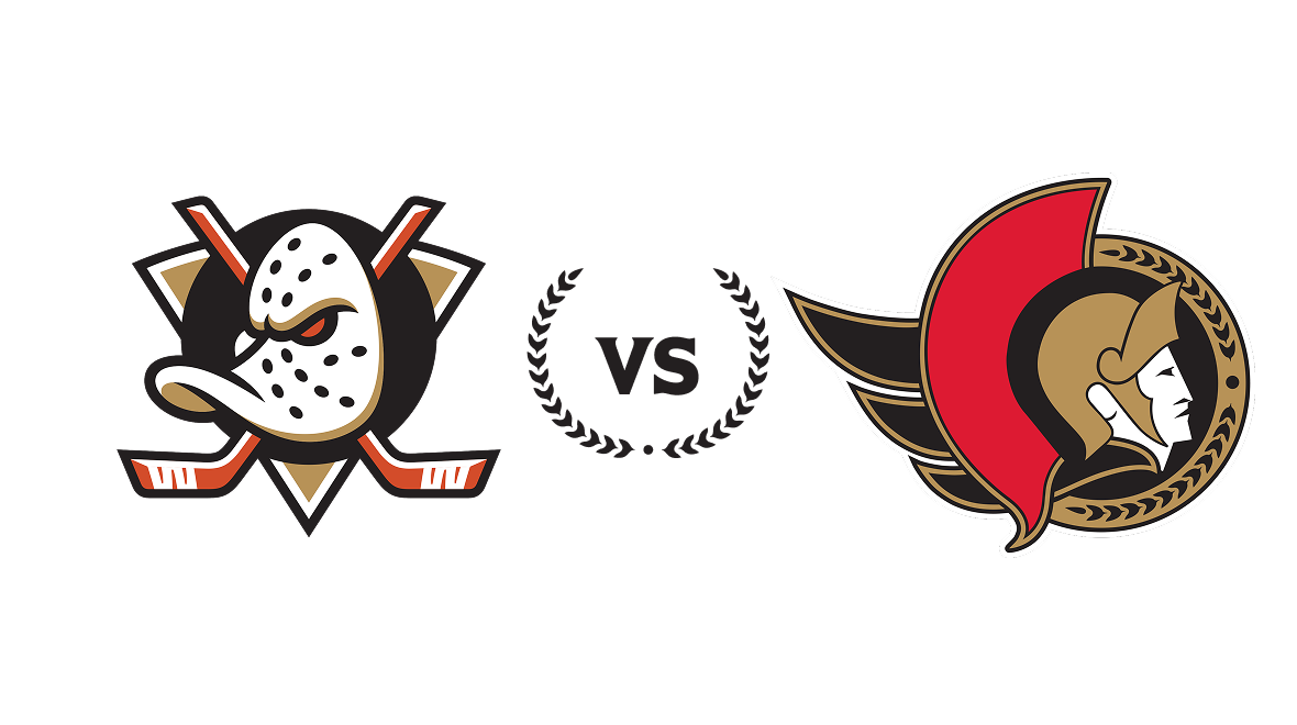 Ottawa Senators vs. Anaheim Ducks 