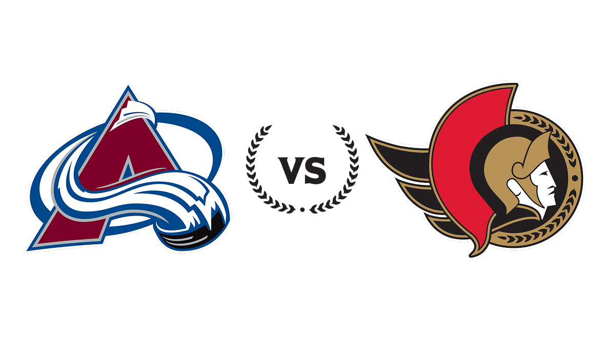 Ottawa Senators vs. Colorado Avalanche