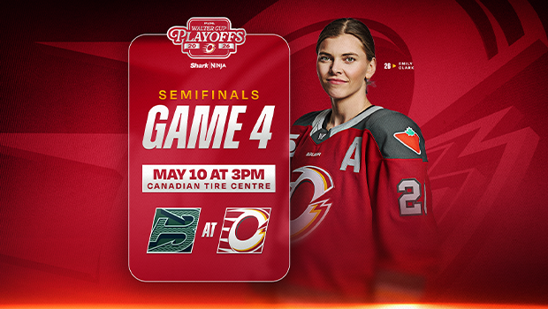 More Info for Boston Fleet @ Ottawa Charge: PWHL Playoffs Round 1, Game 4