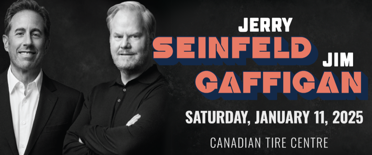 Jerry Seinfeld And Jim Gaffigan Canadian Tire Centre